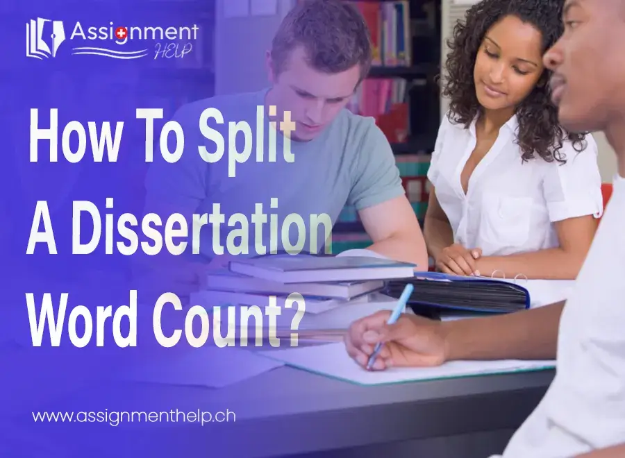 How to split a dissertation word count